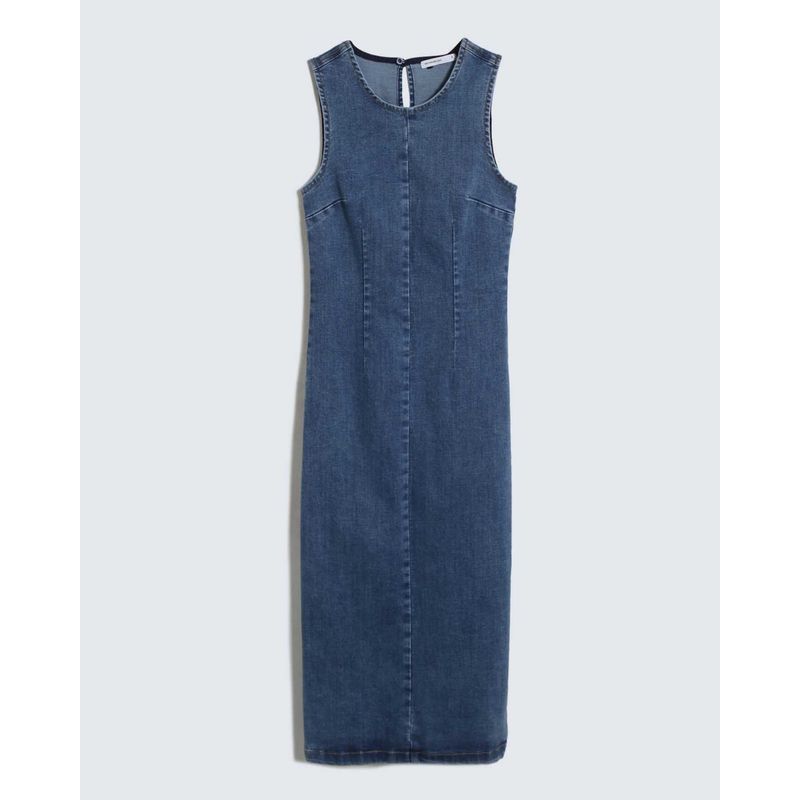 SEVEN SEVEN - Vestido Para Mujer Manga Sisa Color Azul Medio Marca Seven Seven #28171316