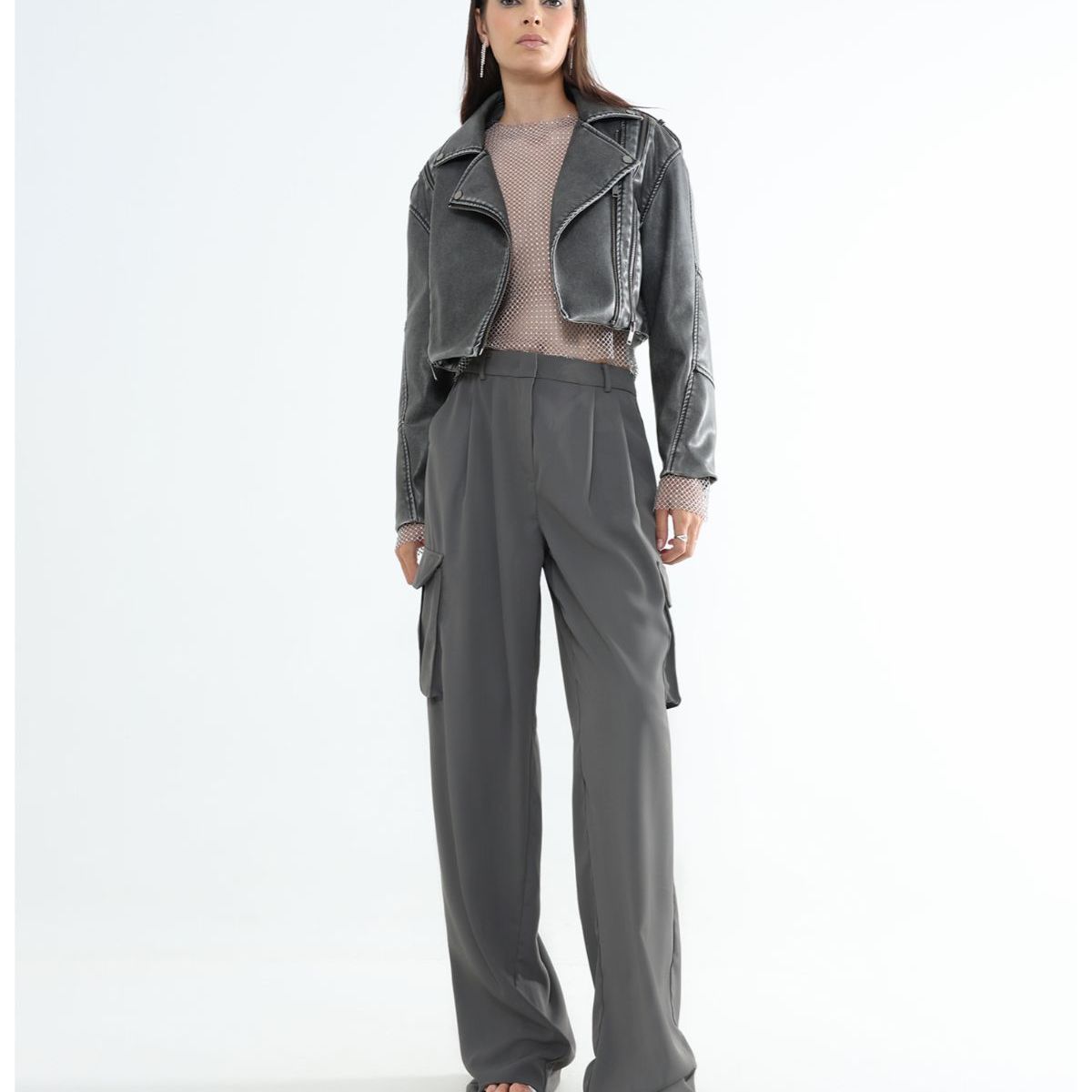 SEVEN SEVEN - Pantalon Para Mujer  Color Gris Oscuro Marca Seven Seven #28071813