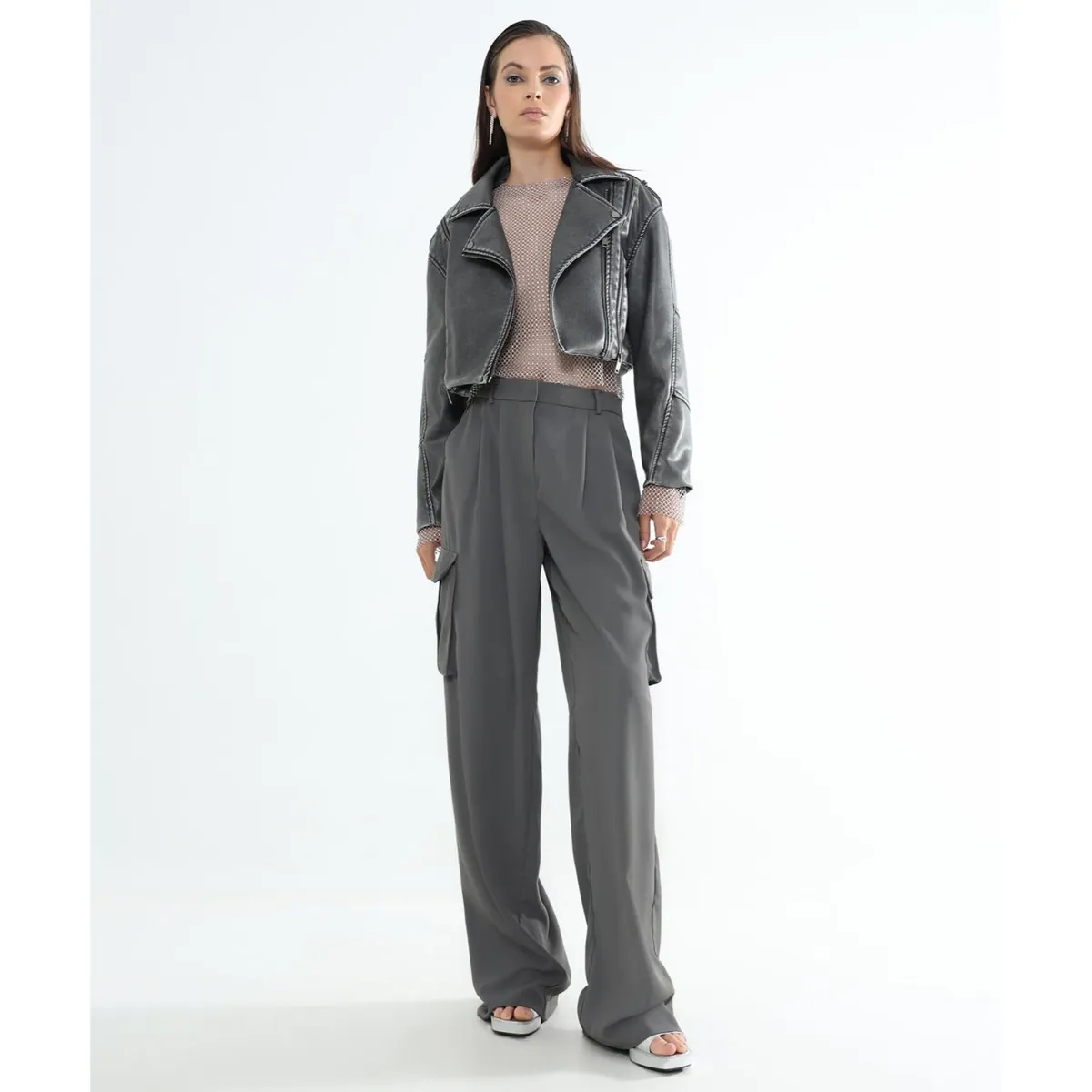 SEVEN SEVEN - Pantalon Para Mujer  Color Gris Oscuro Marca Seven Seven #28071813