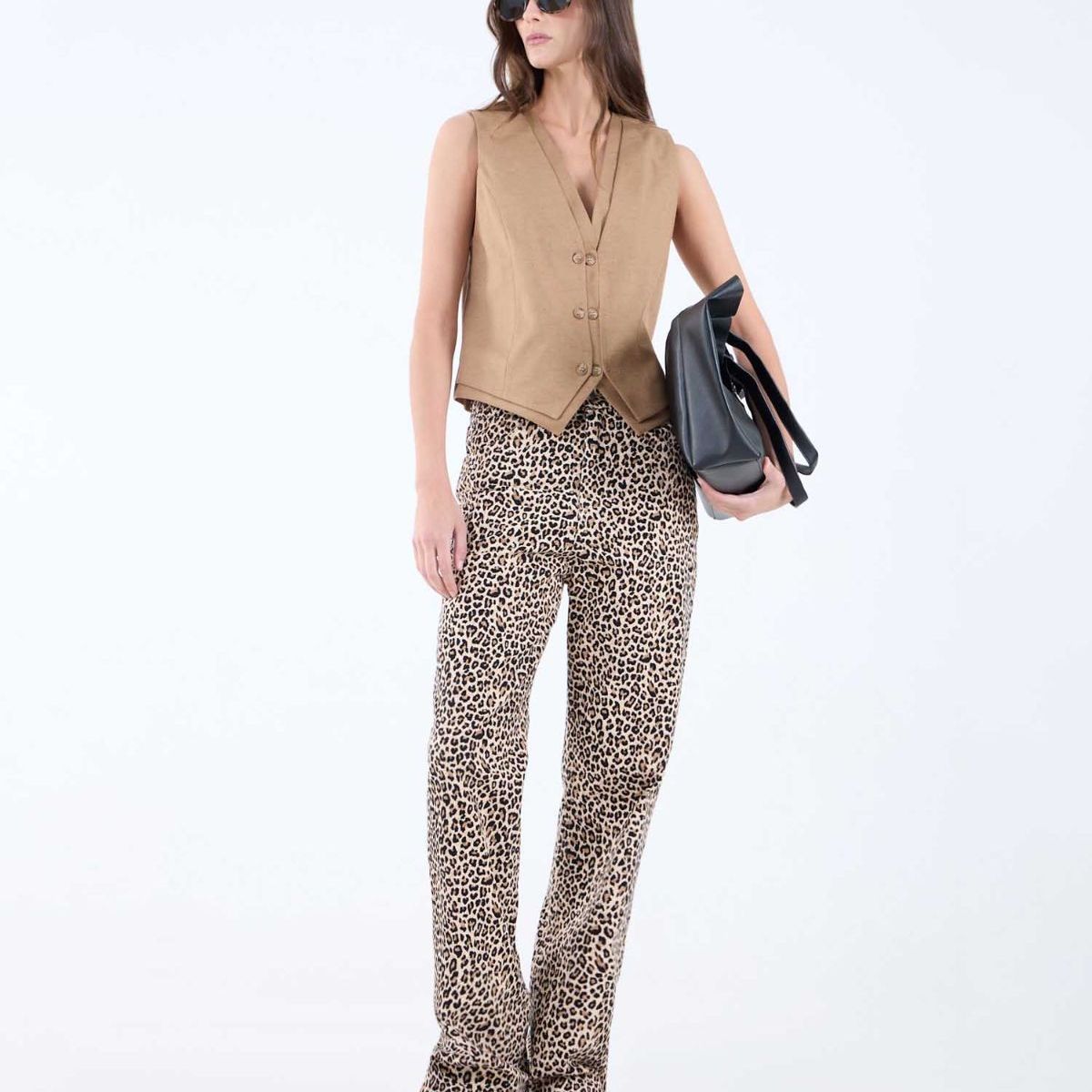 SEVEN SEVEN - Pantalon Para Mujer 5 Bolsillos Color Camel Marca Seven Seven #28071830