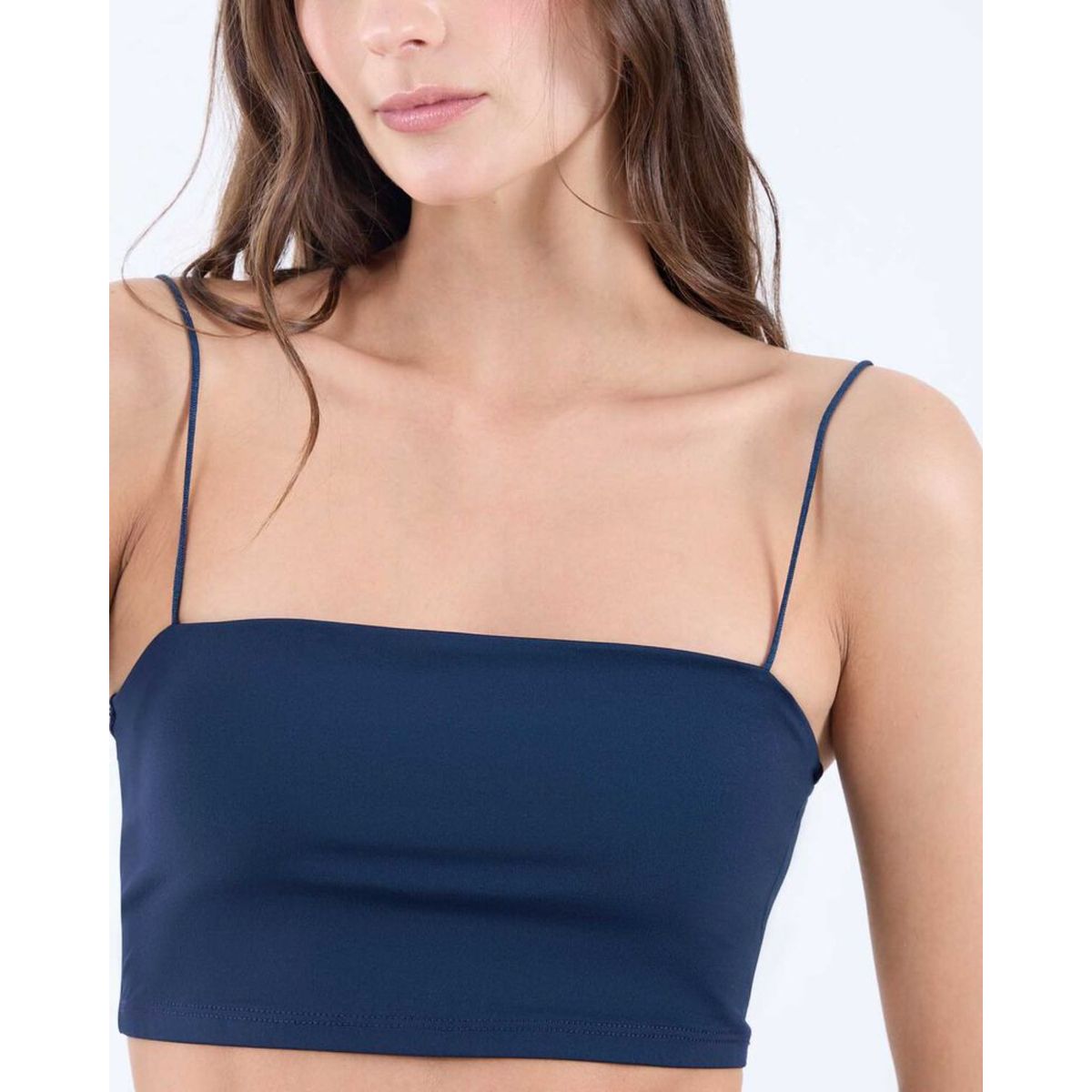 SEVEN SEVEN - Camiseta Para Mujer Manga Sisa Color Azul Oscuro Marca Seven Seven #28096053