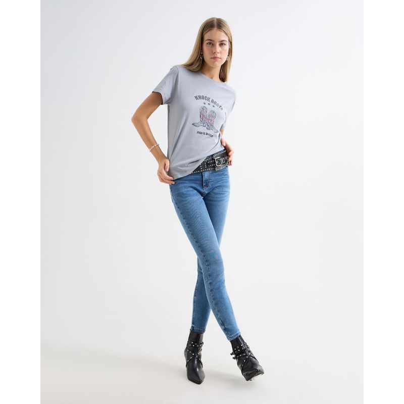 SEVEN SEVEN - Jean Para Mujer Skinny Color Azul Medio Marca Seven Seven #28160877
