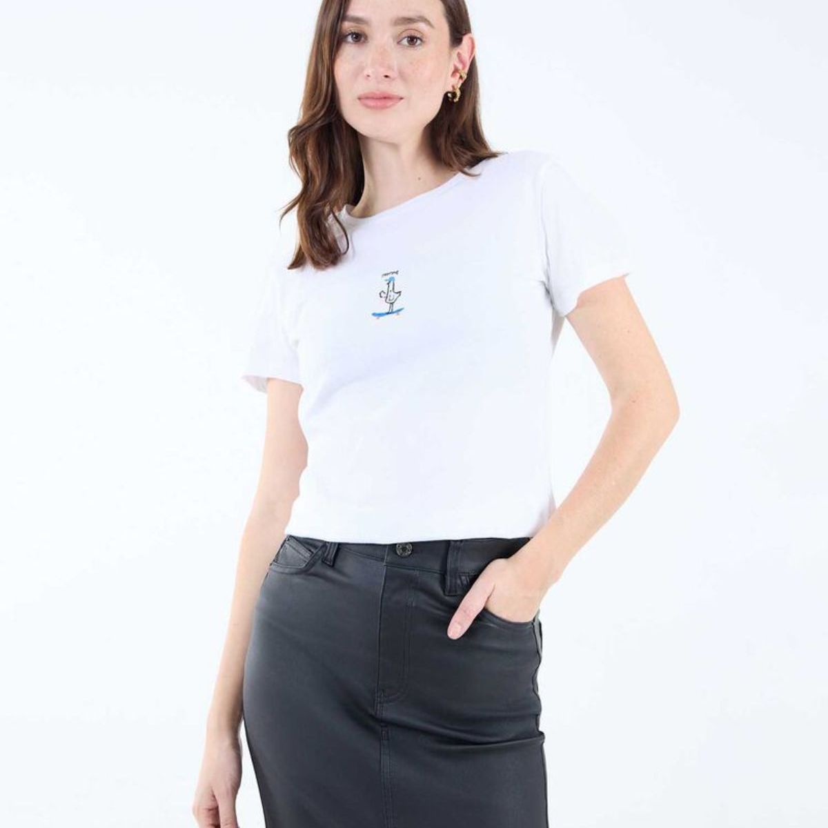 SEVEN SEVEN - Camiseta Para Mujer Manga Corta Color Crudo Marca Seven Seven #28096084