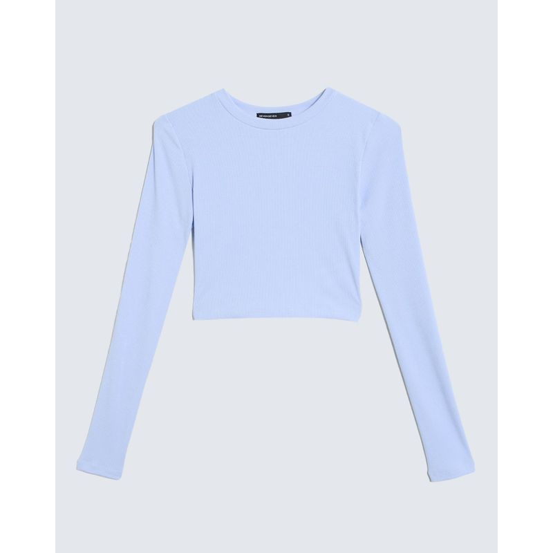 SEVEN SEVEN - Camiseta Para Mujer Manga Larga Color Azul Claro Marca Seven Seven #28096044