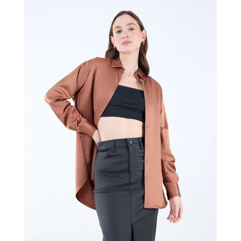 SEVEN SEVEN - Camiseta Para Mujer Manga Sisa Color Negro Marca Seven Seven #28096051