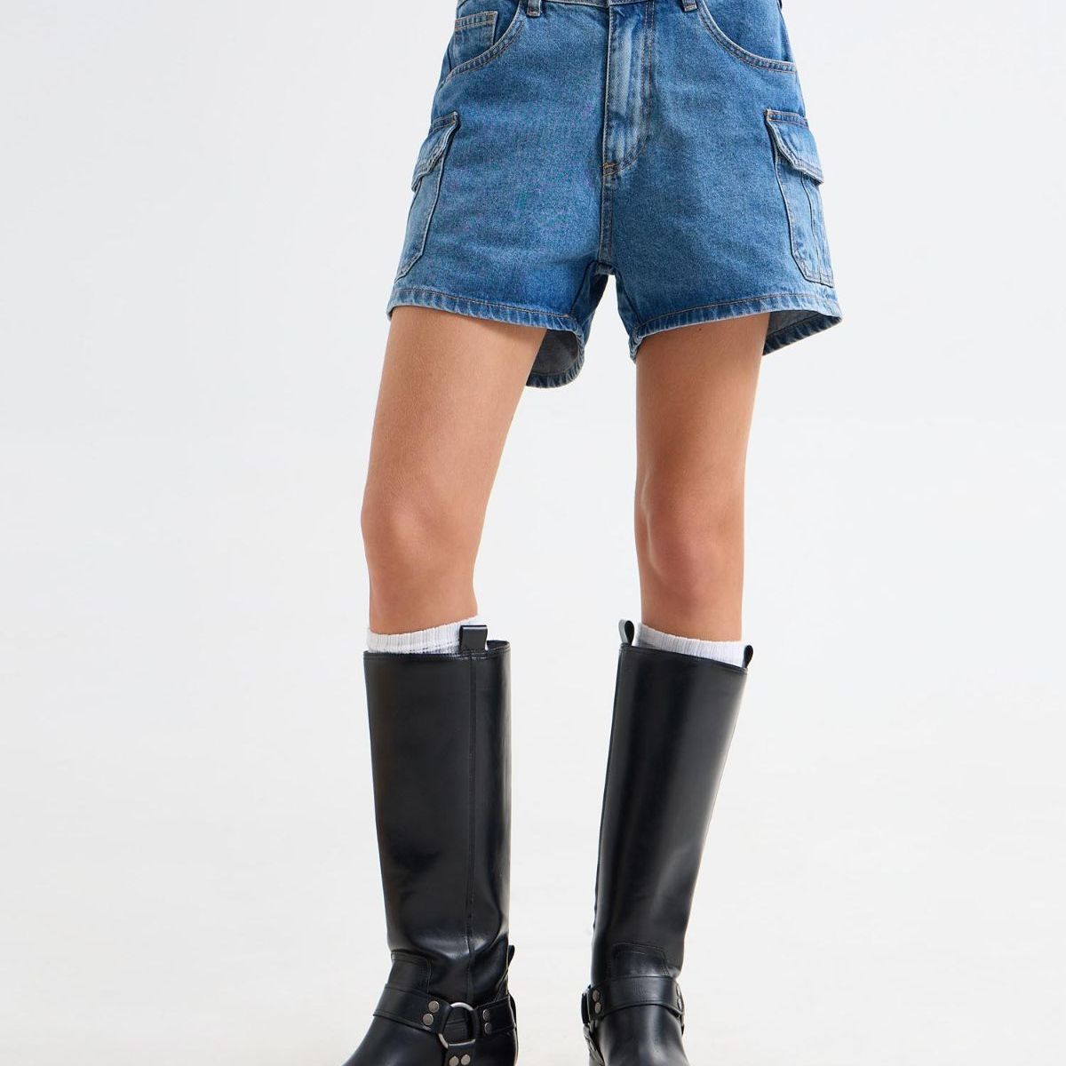 SEVEN SEVEN - Short Para Mujer  Color Azul Medio Marca Seven Seven #28191030