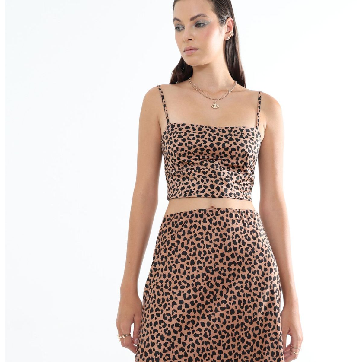 SEVEN SEVEN - Blusa Para Mujer Manga Sisa Color Camel Marca Seven Seven #28123996