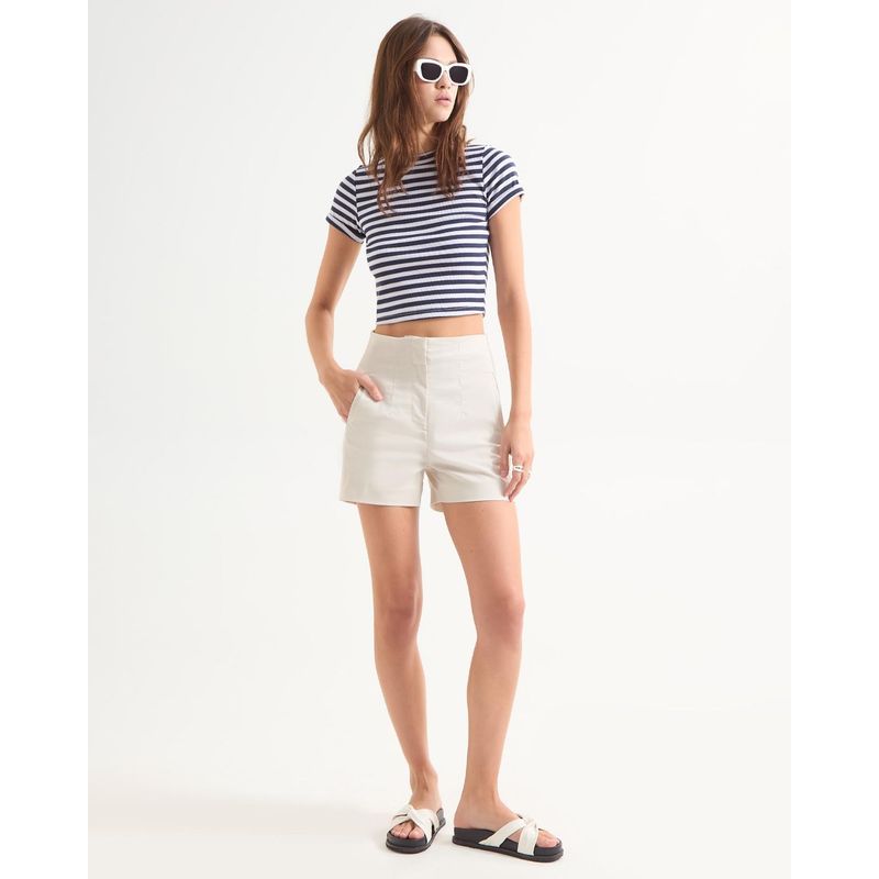 SEVEN SEVEN - Short Para Mujer  Color Avena Marca Seven Seven #28191036