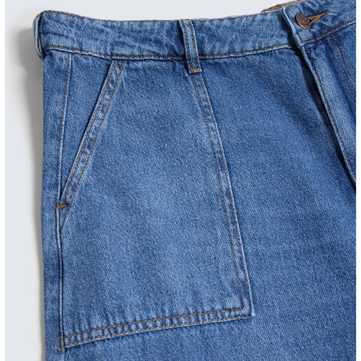 SEVEN SEVEN - Jean Para Mujer Cargo Color Azul Medio Marca Seven Seven #28160859