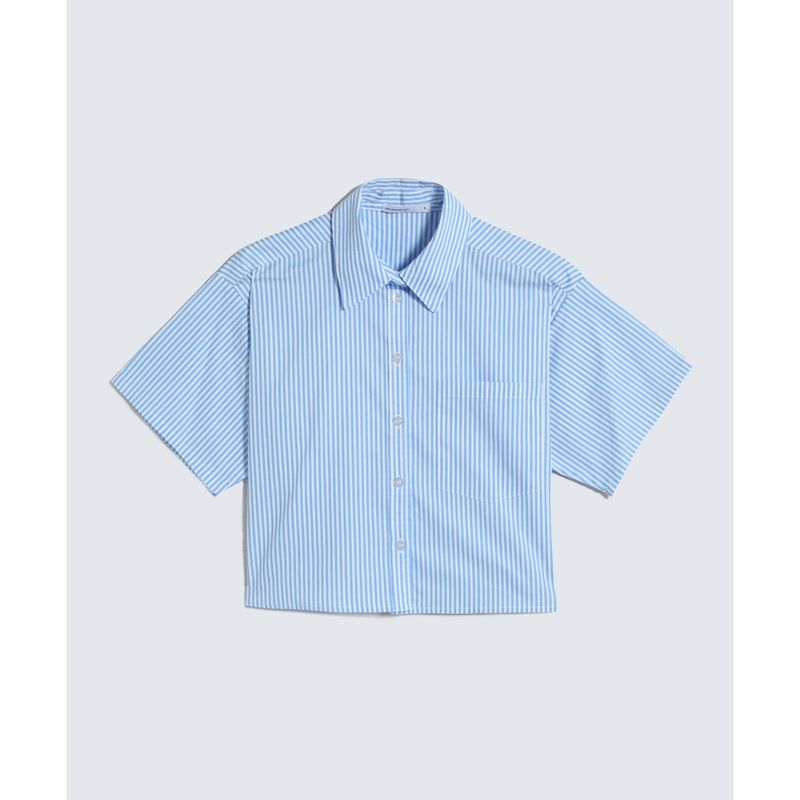 SEVEN SEVEN - Blusa Para Mujer Manga Corta Color Azul Claro Marca Seven Seven #28124010