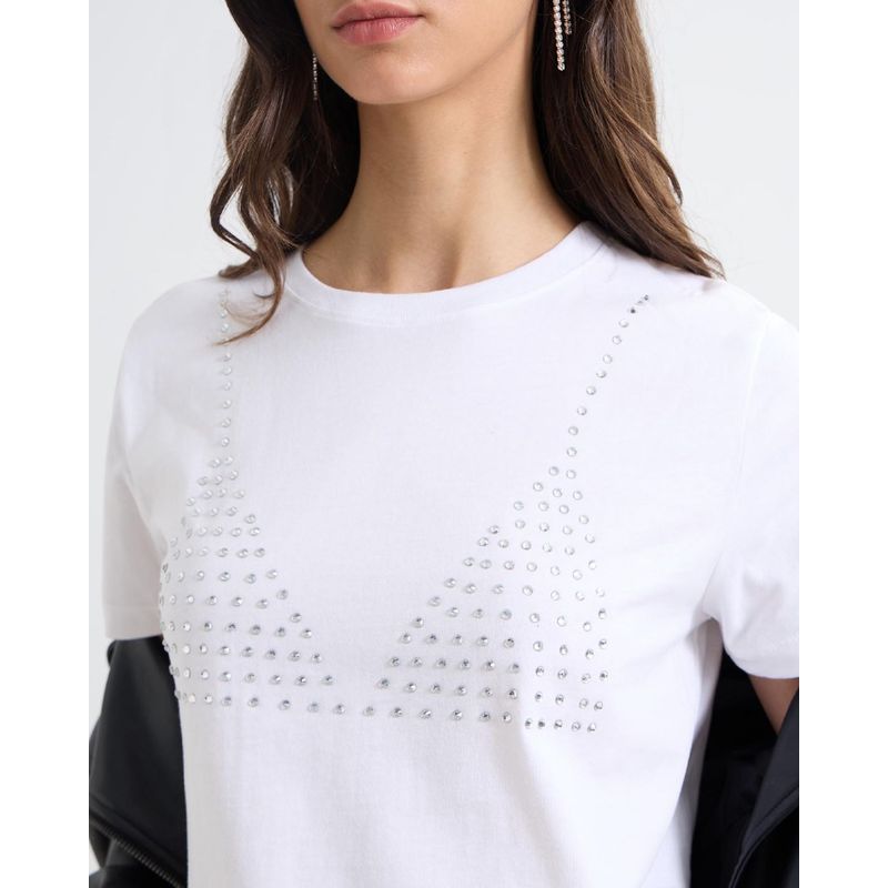 SEVEN SEVEN - Camiseta Para Mujer Manga Corta Color Crudo Marca Seven Seven #28096074