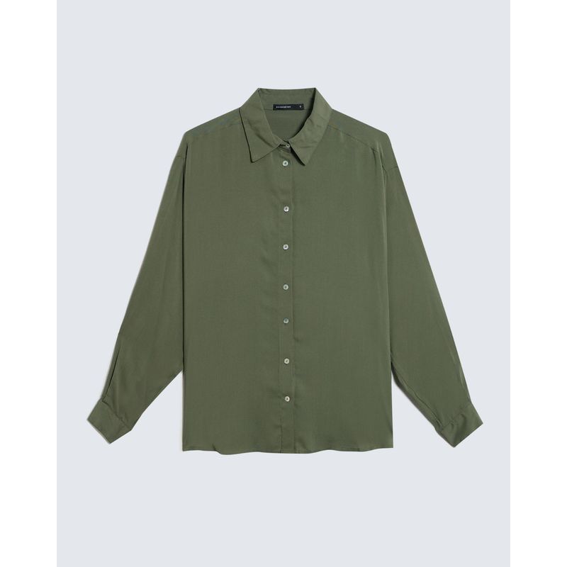 SEVEN SEVEN - Blusa Para Mujer Manga Larga Color Verde Oscuro Marca Seven Seven #28123979