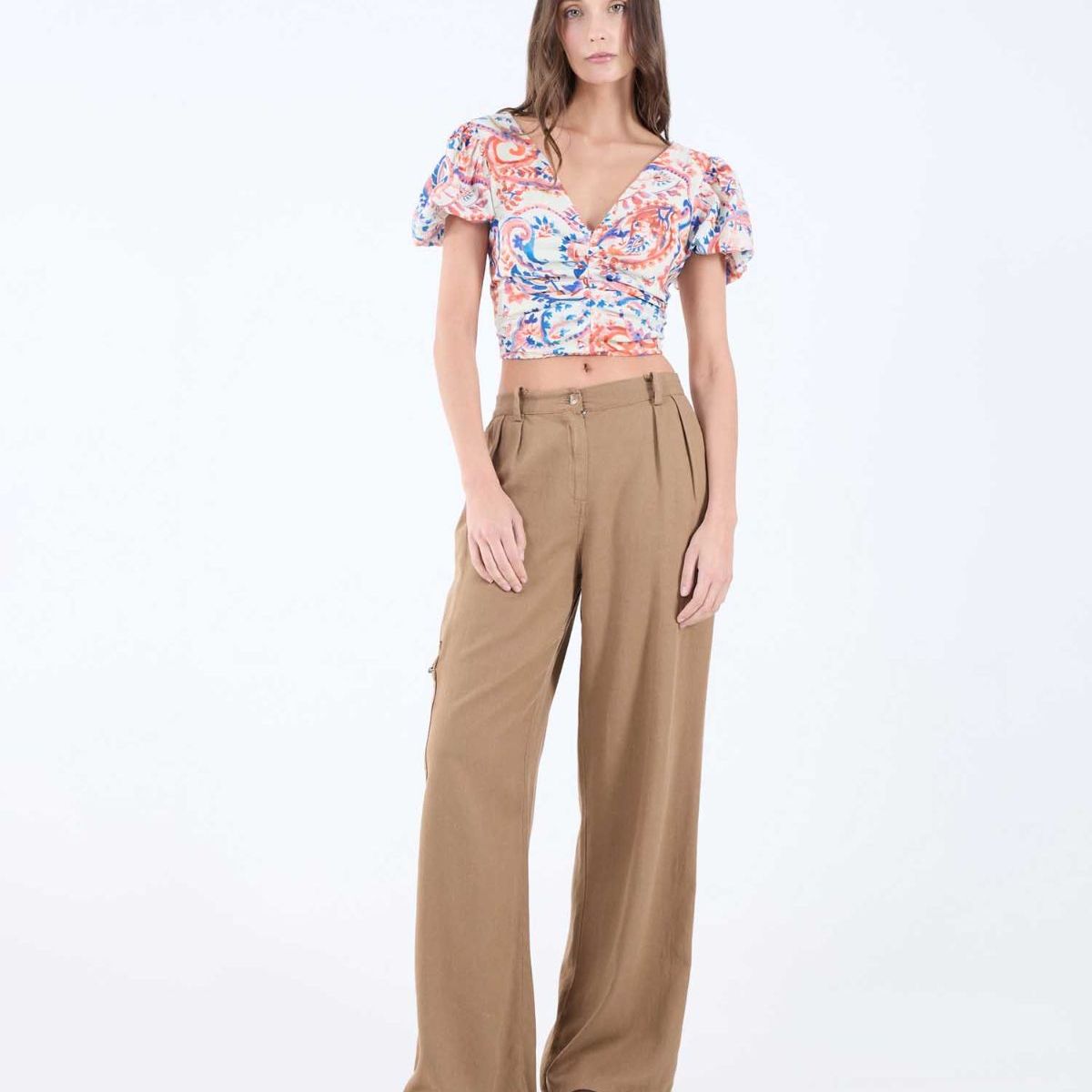 SEVEN SEVEN - Pantalon Para Mujer  Color Camel Marca Seven Seven #28071833