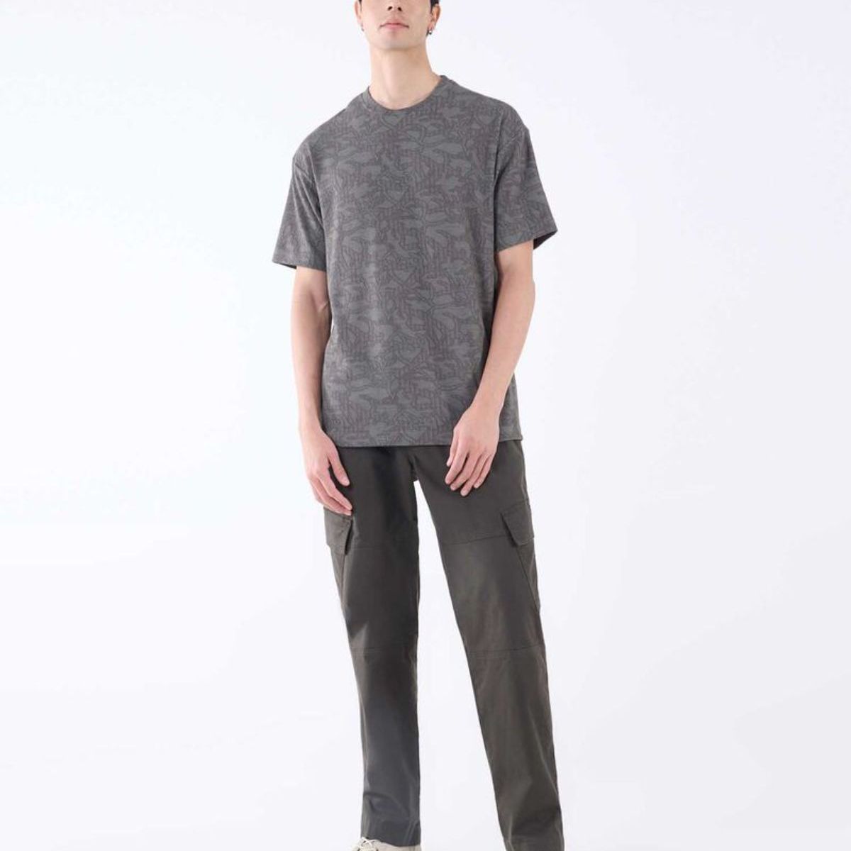 SEVEN SEVEN - Camiseta Para Hombre Manga Corta Color Verde Oscuro Marca Seven Seven #45092588