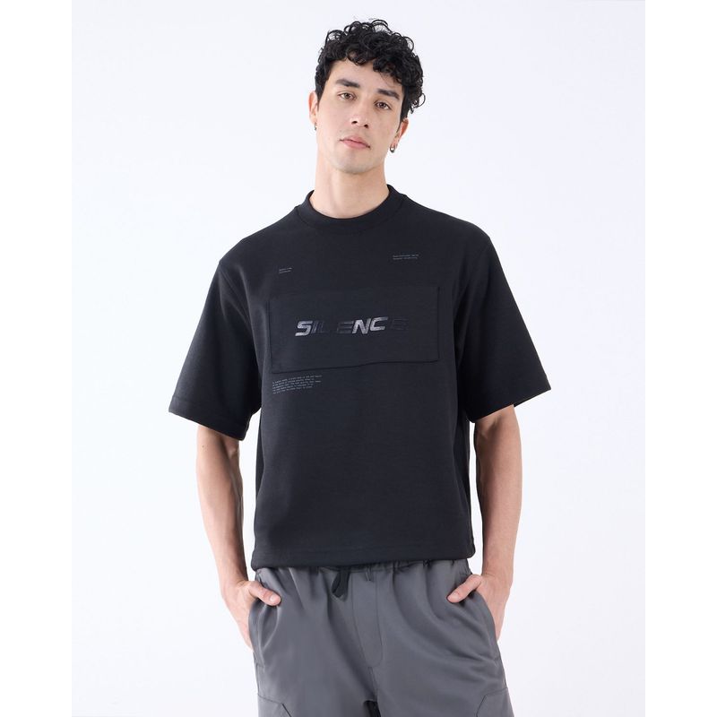 SEVEN SEVEN - Camiseta Para Hombre Manga Corta Color Negro Marca Seven Seven #45092614