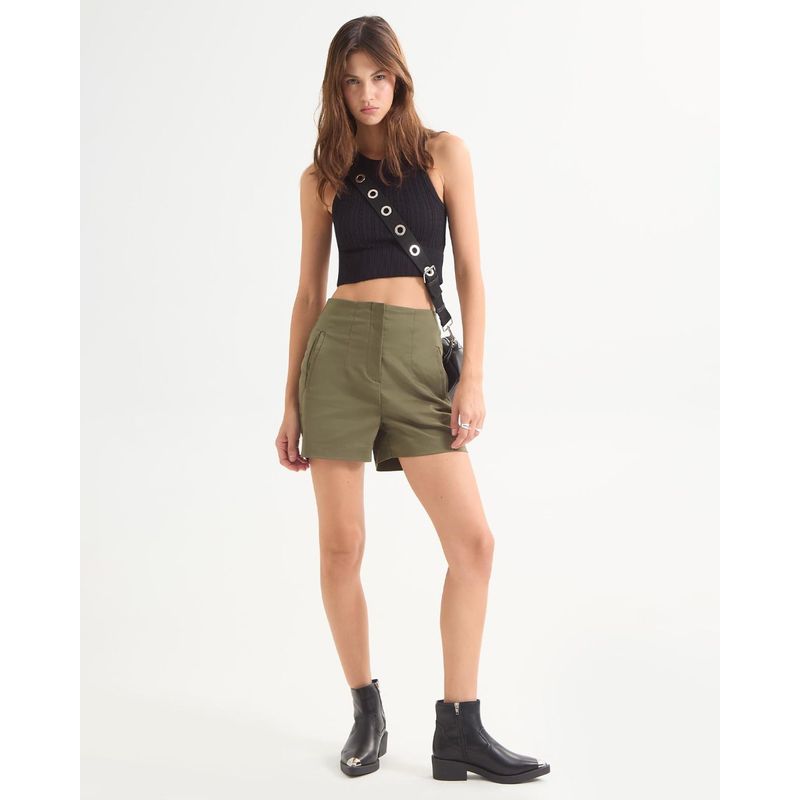 SEVEN SEVEN - Short Para Mujer  Color Verde Oliva Marca Seven Seven #28191052