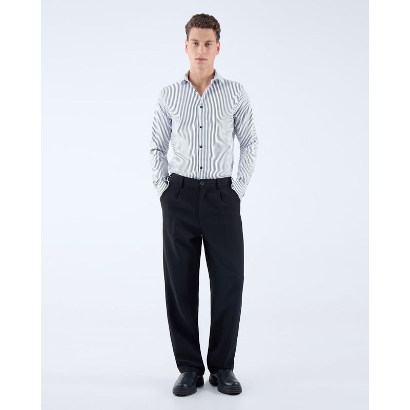 SEVEN SEVEN - Camisa Para Hombre Manga Larga  Color Verde Oscuro Marca Seven Seven #45012064