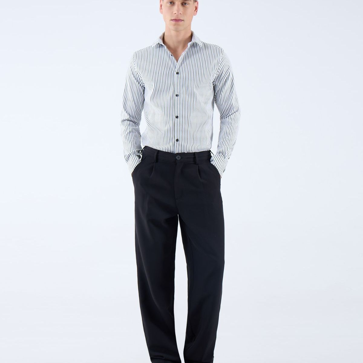 SEVEN SEVEN - Camisa De Hombre  Color Verde Marca Seven Seven #45012064