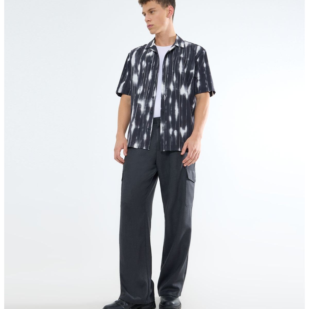 SEVEN SEVEN - Camisa De Hombre  Color Gris Marca Seven Seven #45012079