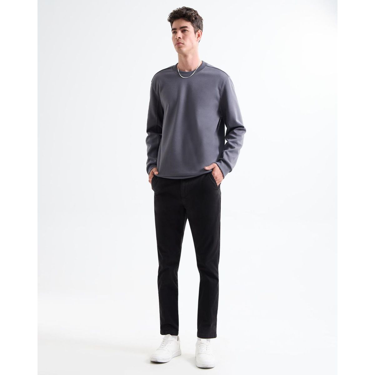 SEVEN SEVEN - Pantalon Para Hombre Chino Color Negro Marca Seven Seven #45071084
