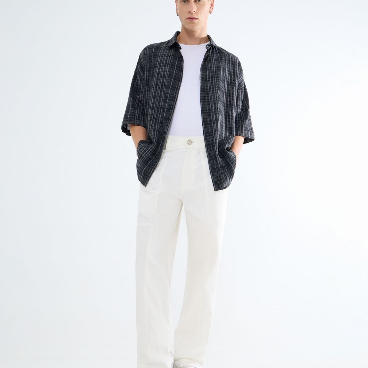 SEVEN SEVEN - Pantalon Para Hombre Chino Color Marfil Marca Seven Seven #45071096