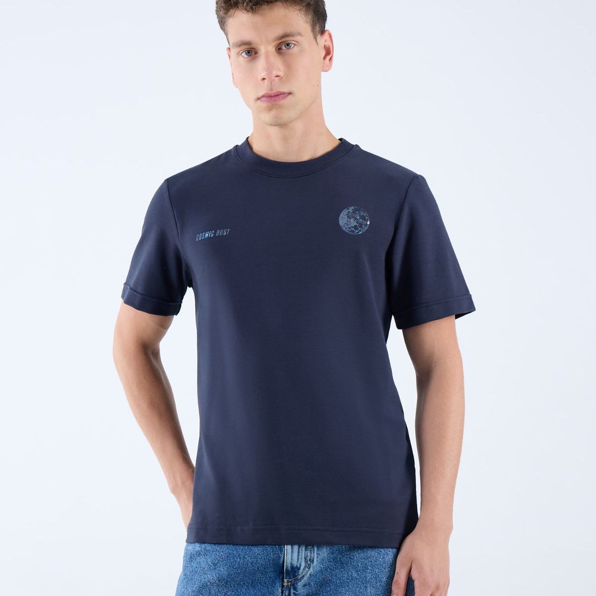 SEVEN SEVEN - Camiseta De Hombre  Color Azul Marca Seven Seven #45092613