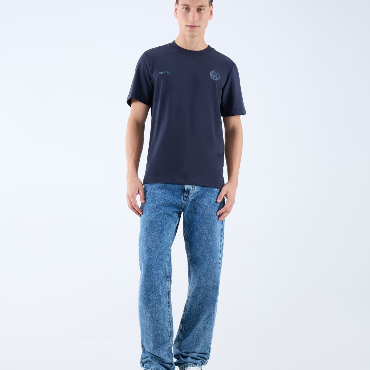 SEVEN SEVEN - Camiseta De Hombre  Color Azul Marca Seven Seven #45092613