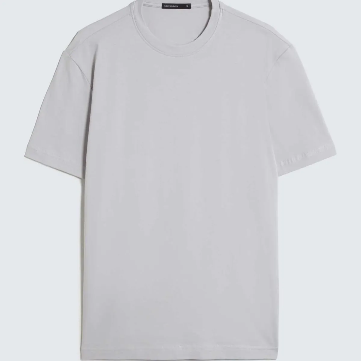 SEVEN SEVEN - Camiseta Para Hombre Manga Corta Color Gris Claro Marca Seven Seven #45092638