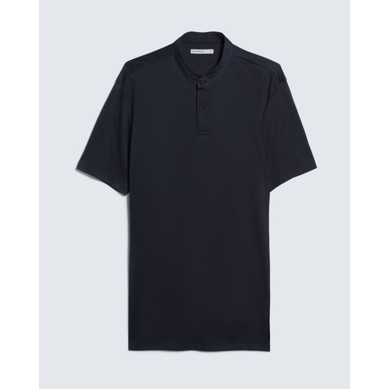 SEVEN SEVEN - Polo Para Hombre Cuello Maquina  Color Azul Oscuro Marca Seven Seven #45110869