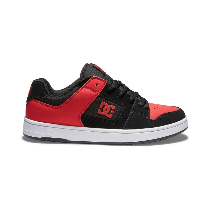 DC SHOES - Tenis DC Shoes Manteca 4 Para Hombre Color Negro y Rojo