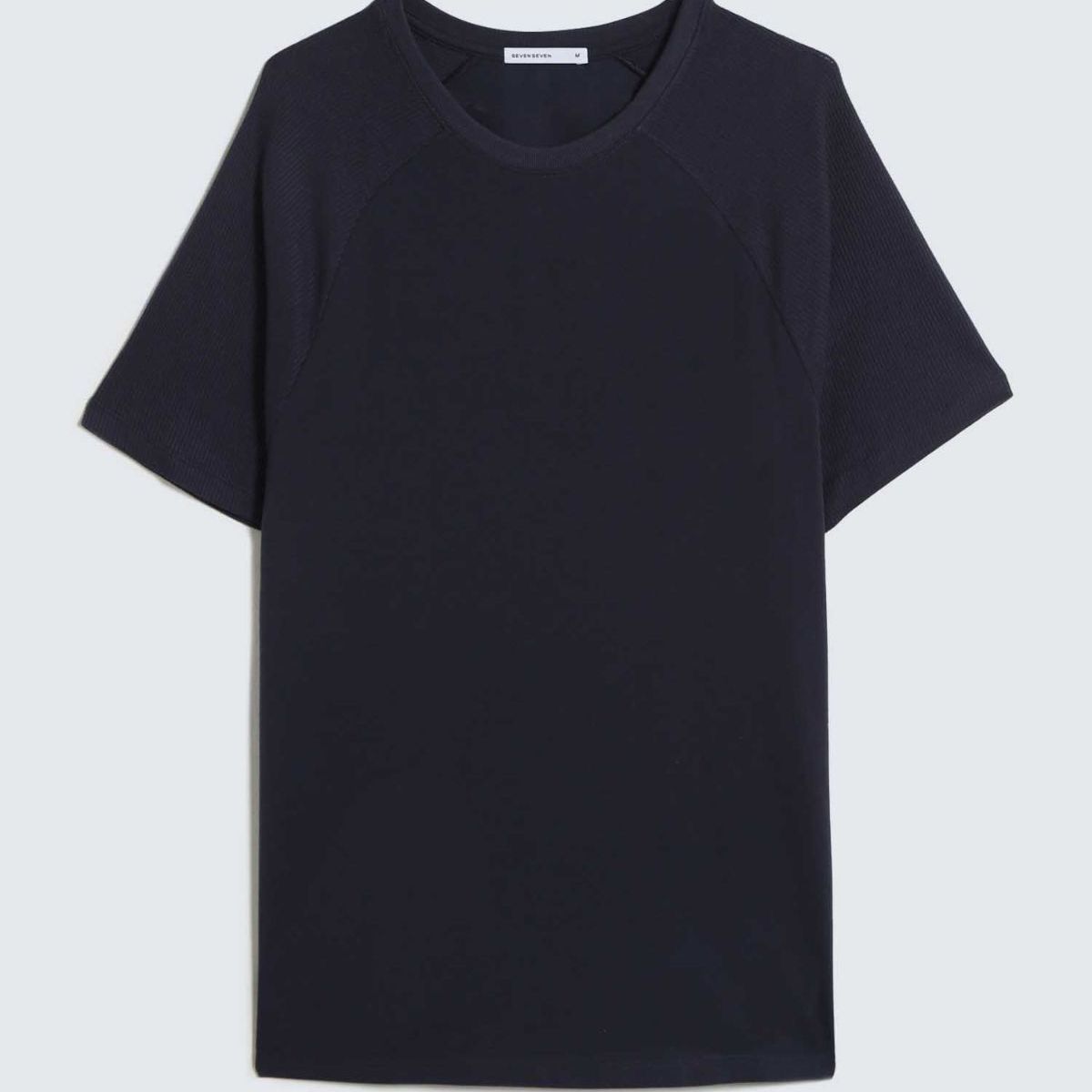 SEVEN SEVEN - Camiseta Para Hombre Manga Corta Color Azul Oscuro Marca Seven Seven #45092632