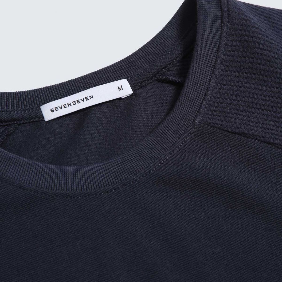 SEVEN SEVEN - Camiseta Para Hombre Manga Corta Color Azul Oscuro Marca Seven Seven #45092632