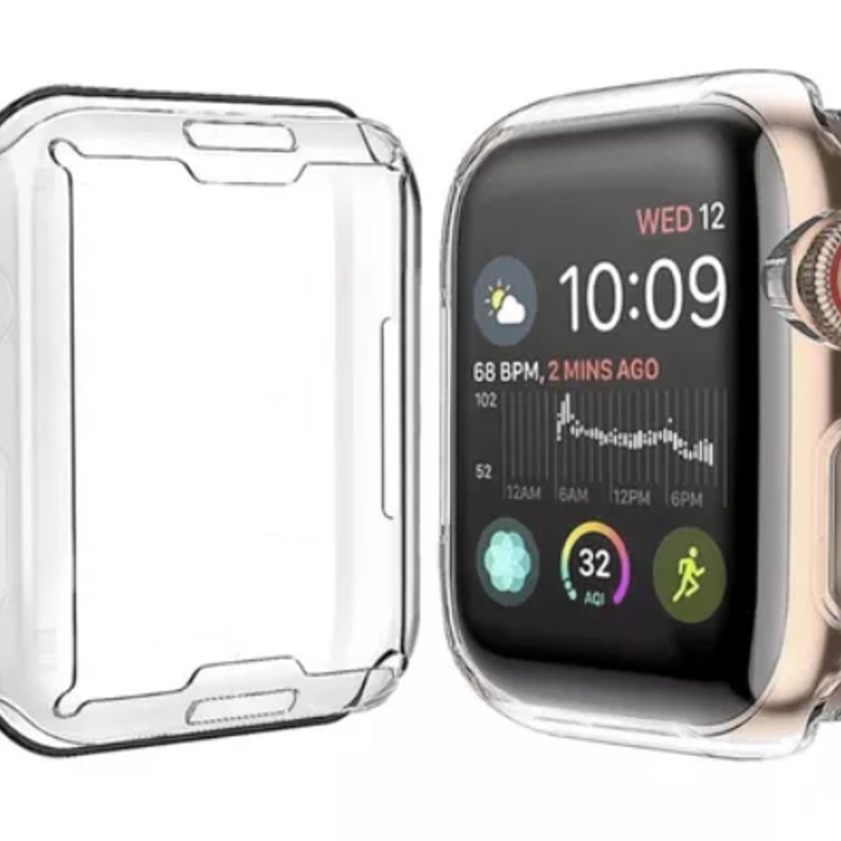 GENERICO - Funda de Silicona Compatible Con Apple Watch de 44mm
