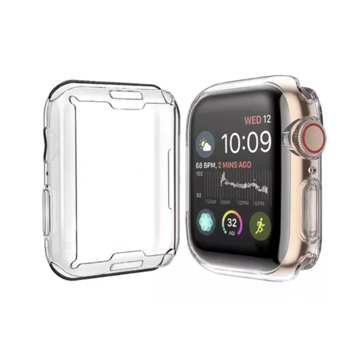 GENERICO - Funda de Silicona Compatible Con Apple Watch de 44mm