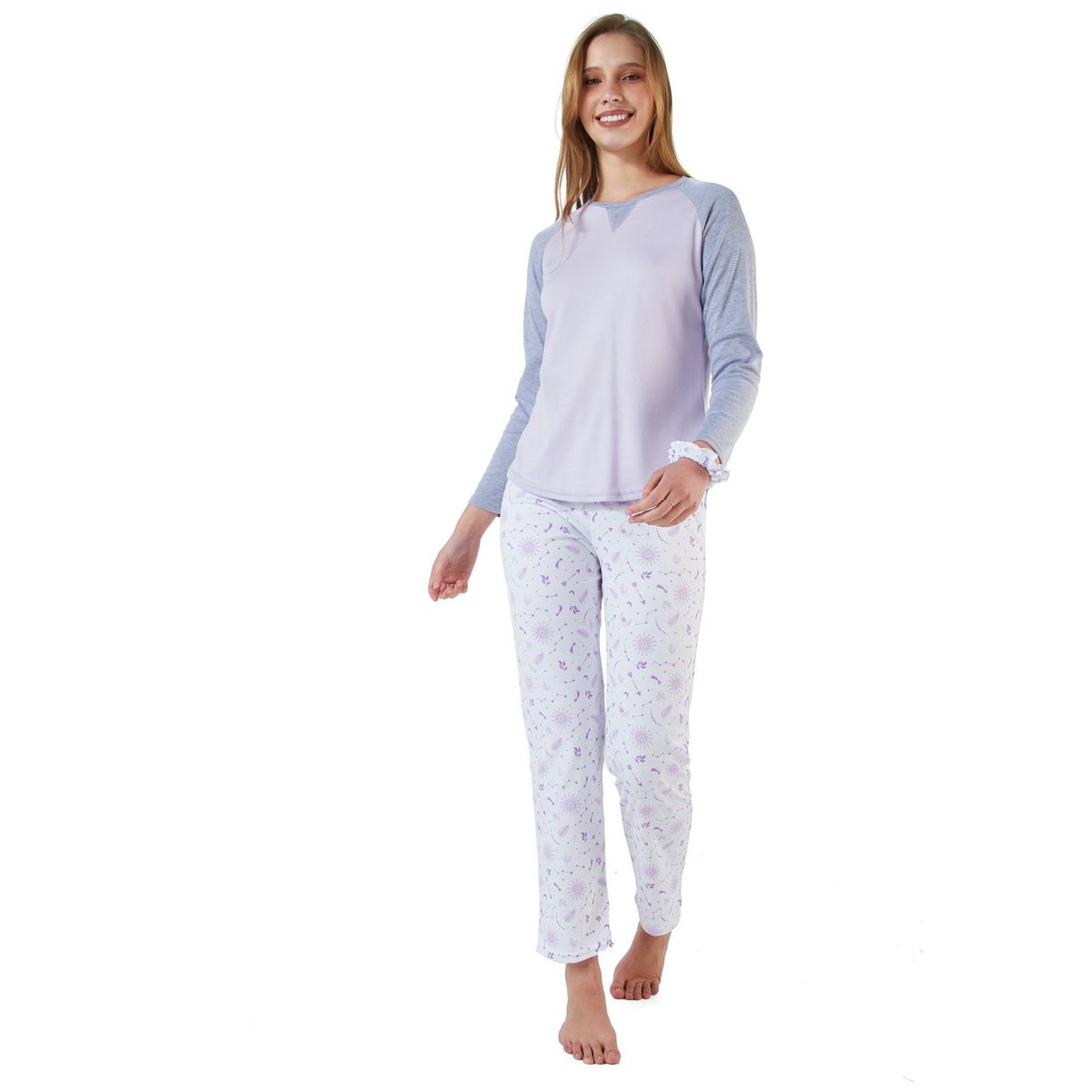 SANTANA - Pijama Mujer Scarlett Lila
