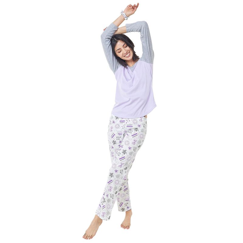 SANTANA - Pijama Mujer Scarlett Morado