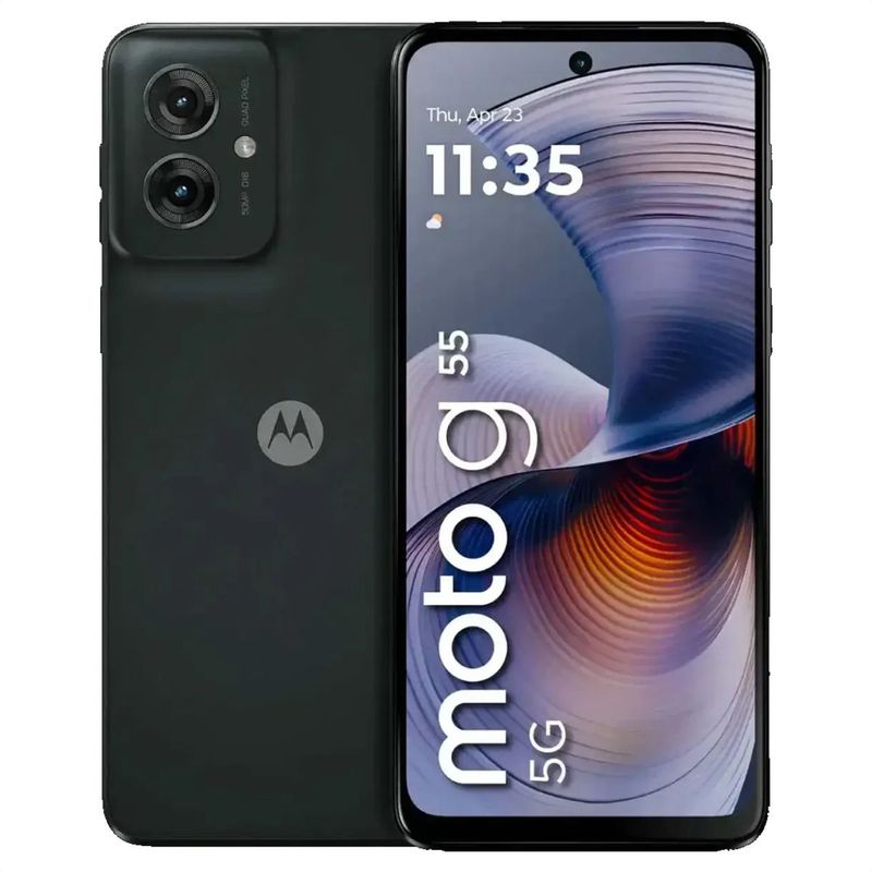 MOTOROLA - Celular Motorola Moto G55 5G Dual Sim 256GB 8GB 65 Blk