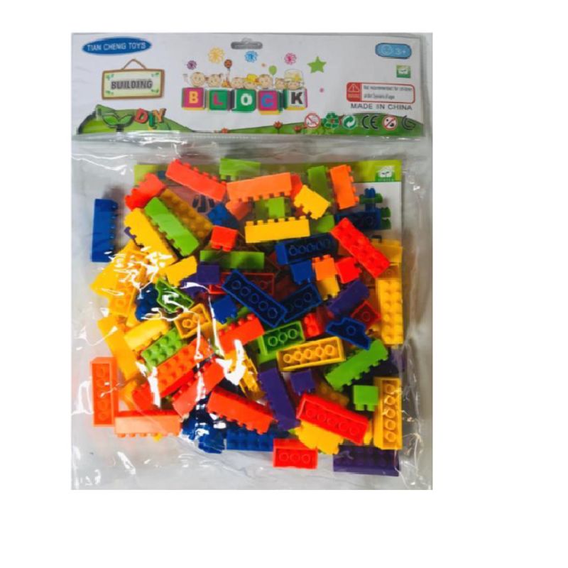 GENERICO - JUEGO DE ARMAR BLOQUES  PARA NIÑOS +3 AÑOS