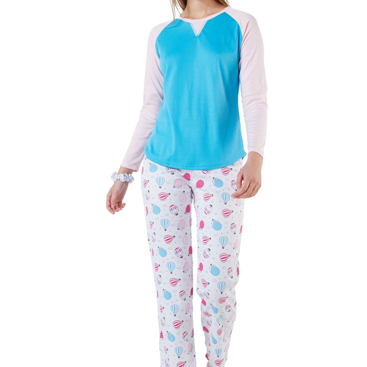 SANTANA - Pijama Mujer Scarlett Azul