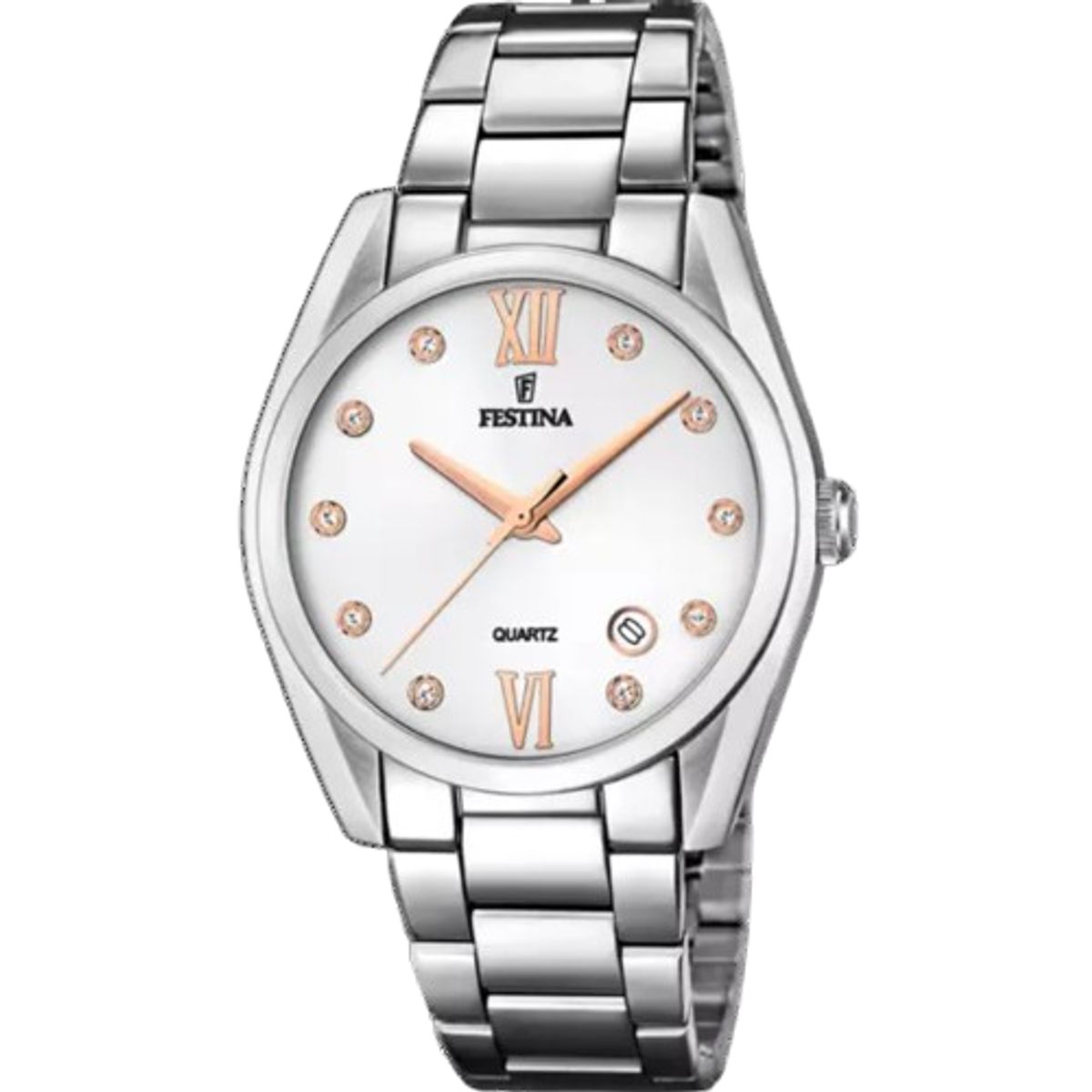 FESTINA - Reloj Festina F16790/a Plateado Mujer Color Del Fondo Blanco
