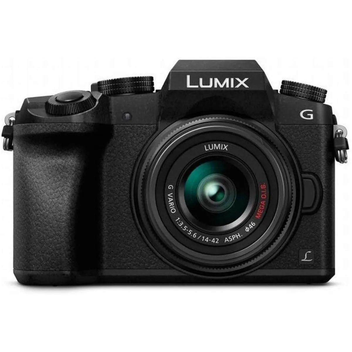 PANASONIC - Cámara Digital Panasonic LUMIX G7 4K 16MP DMC-G7KK