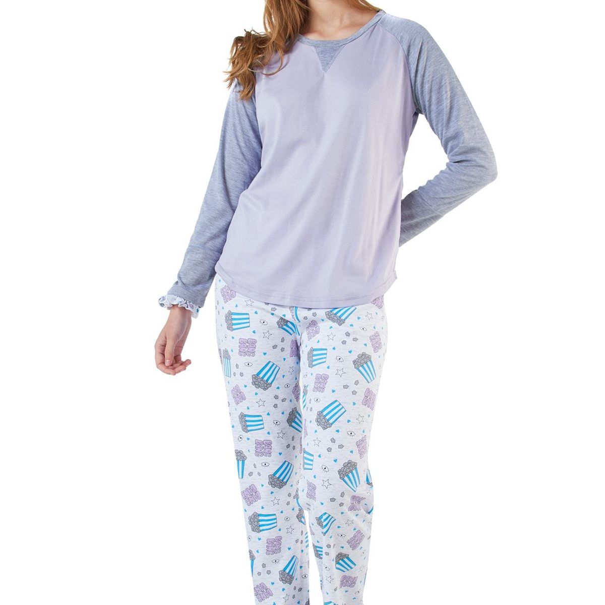 SANTANA - Pijama Mujer Scarlett Gris