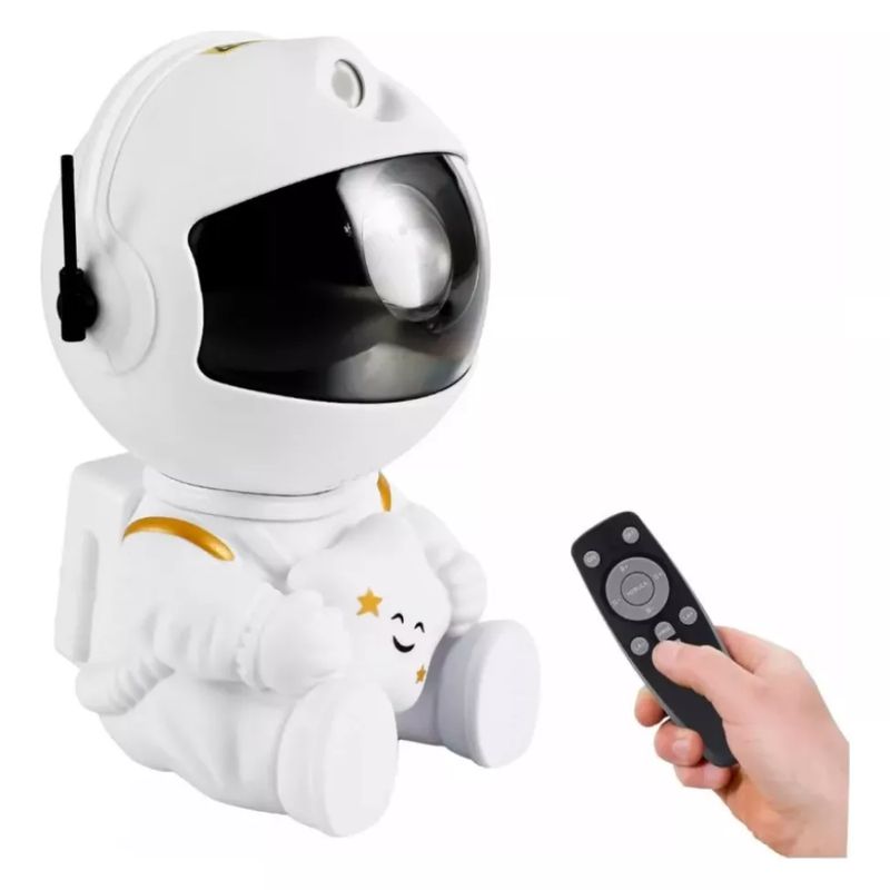 GENERICO - Lámpara Proyector De Astronauta Nebulosa Led Control Remoto