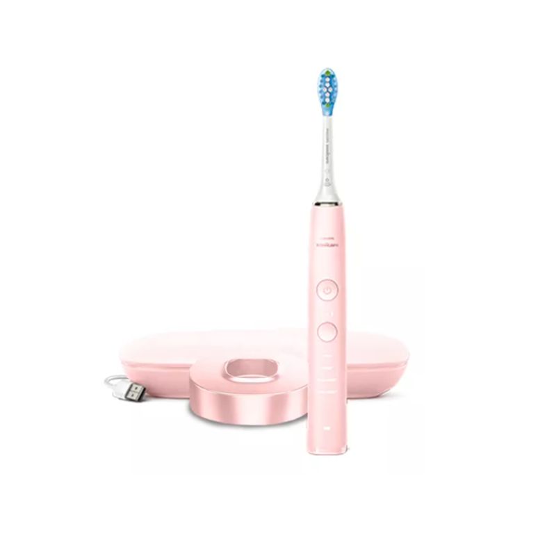 INNOVA - Cepillo Dental Pink Eléctrico Limpieza Profunda Estuche Phil Recargabl