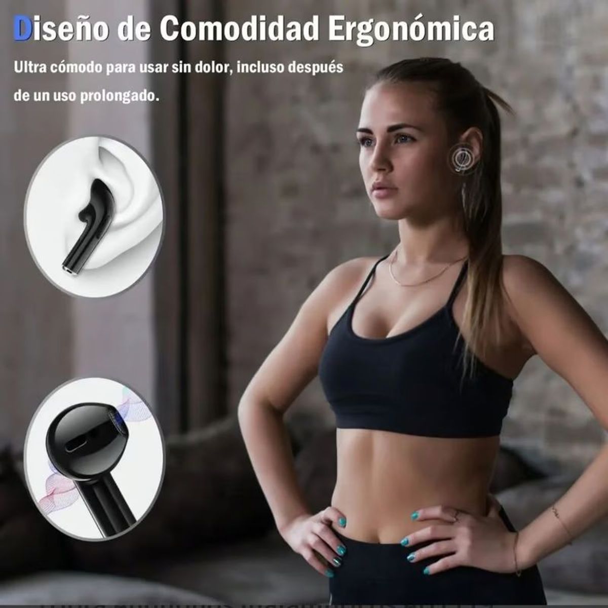 1HORA - Auriculares 1Hora Inalambricos TWS AUT119 In-Ear Bluetooth