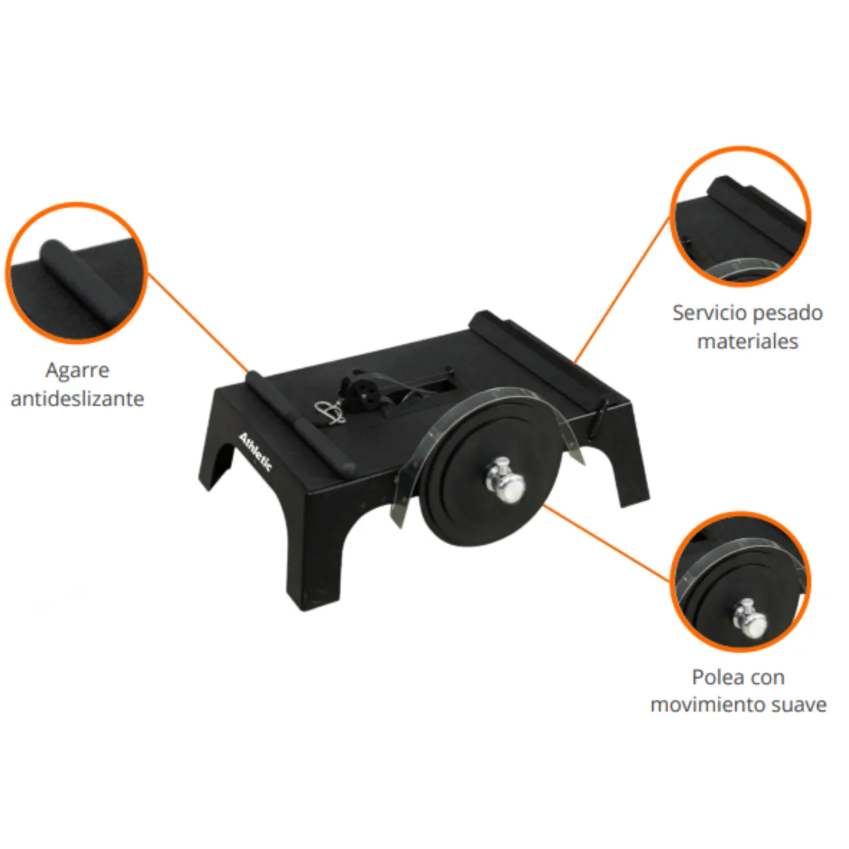 ATHLETIC - Plataforma Isoinercial Hogar Flywheel 100PFP YOYO