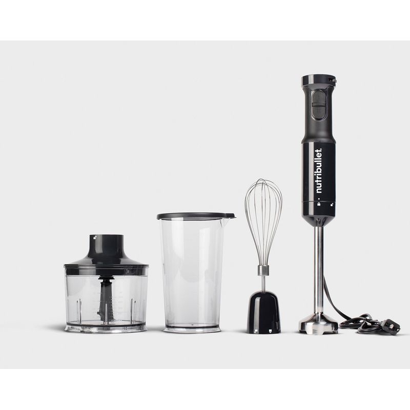 NUTRIBULLET - LICUADORA DE INMERSION NUTRIBULLET DE 350 WATTS COLOR NEGRO.