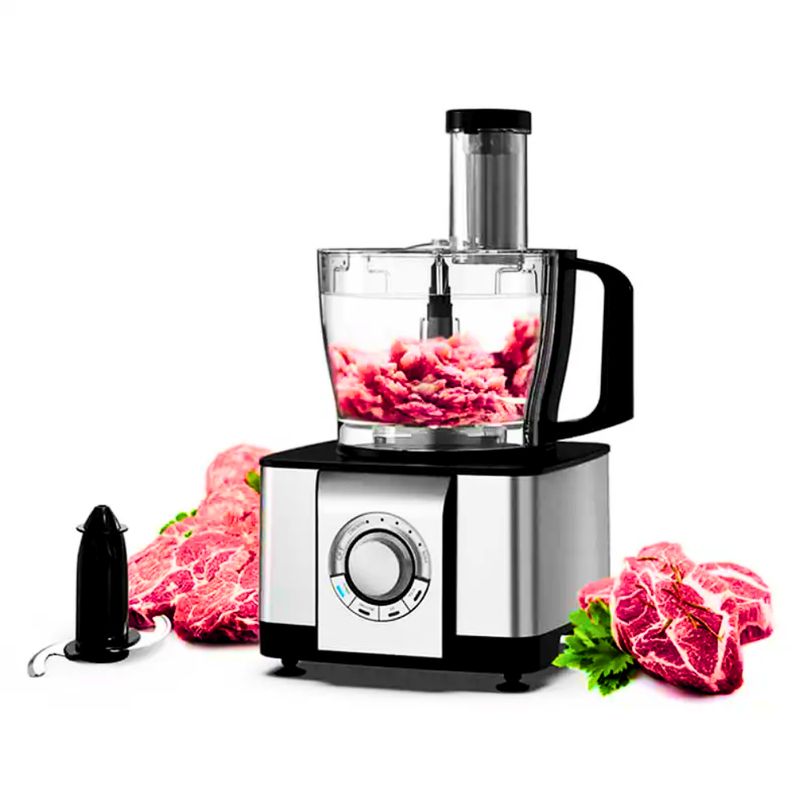 RENAHOUSE - Procesador De Alimentos Semiindustrial acero 650w