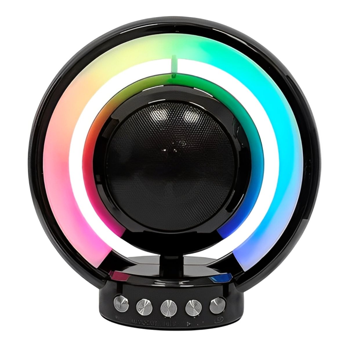 GENERICO - Parlante Karaoke con Luces RGB y 2 Micrófonos Inalámbricos YS-119