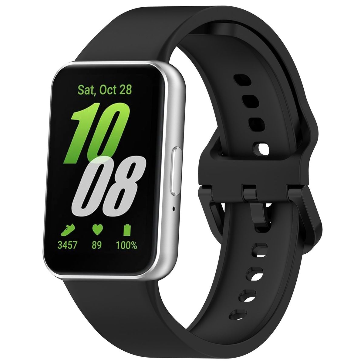 GENERICO - Correa En Silicona Compatible Con Samsung Galaxy Fit 3